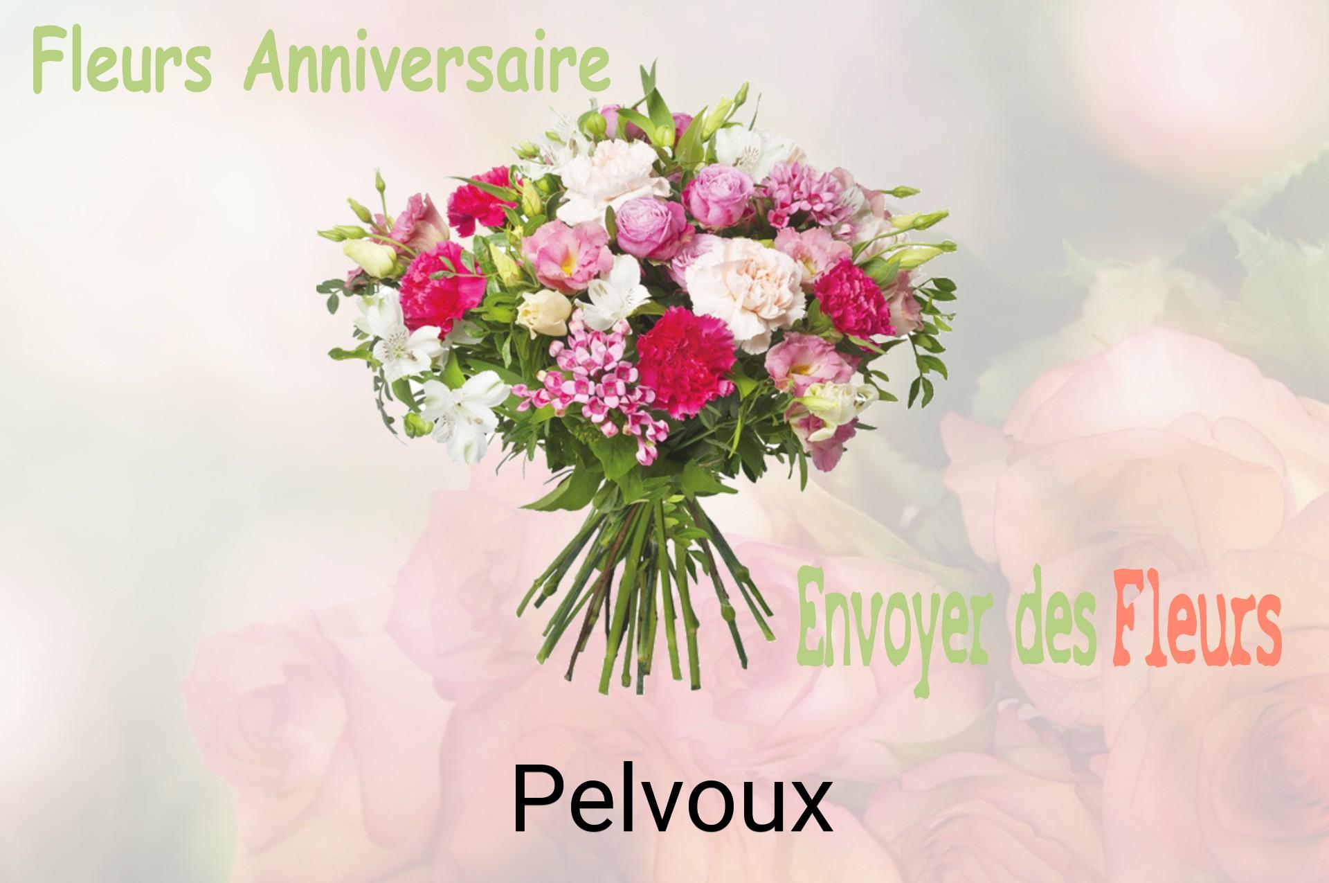 Bouquet de fleurs d’anniversaire livré à Pelvoux
