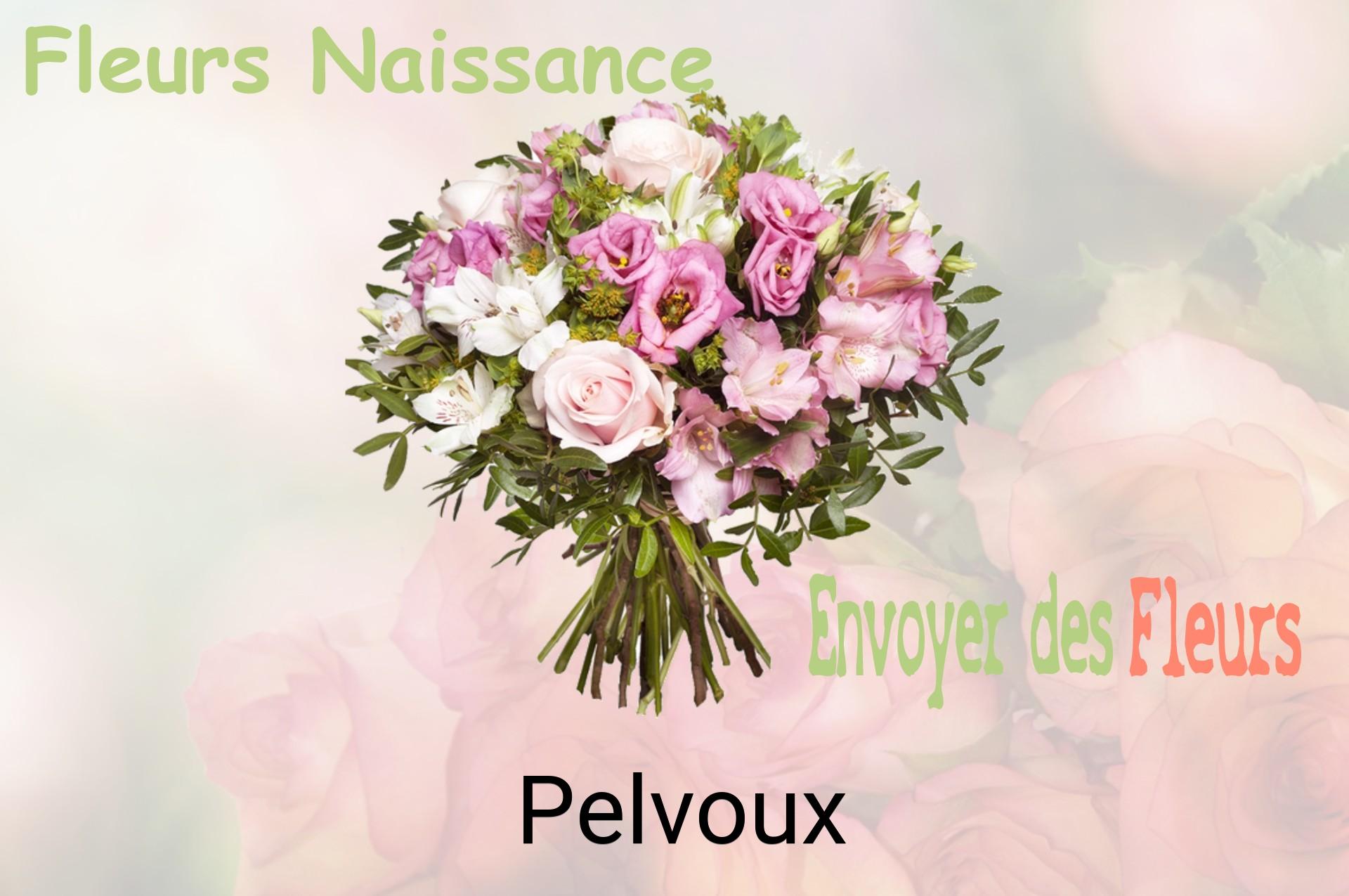 Bouquet de fleurs de naissance livré à Pelvoux