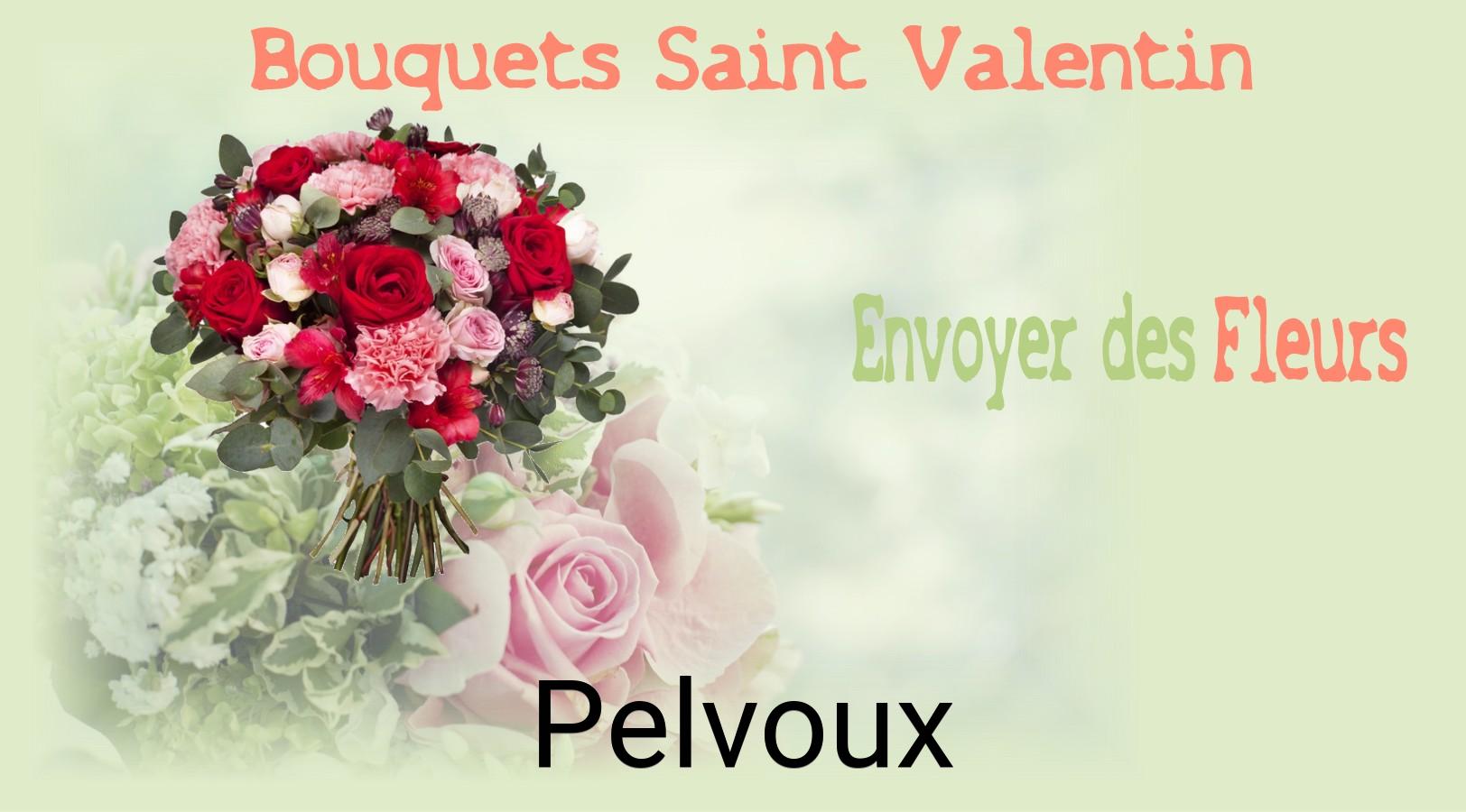 Roses de Saint-Valentin livrées à Pelvoux
